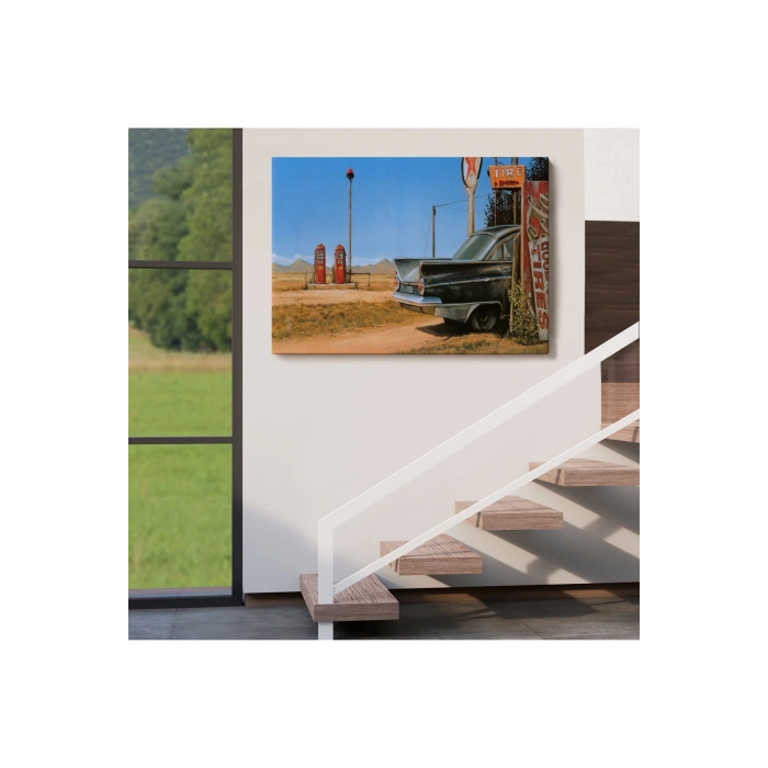 Jack’s Tire Klasik Araba Tablosu-6609