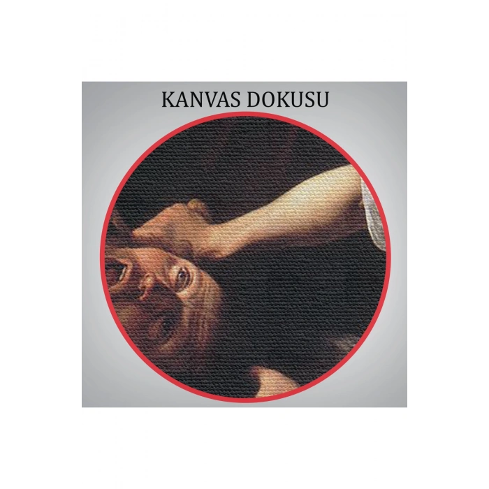 Jean Caravaggio Judith Holofernesin Başını Keserken Tablo-6646