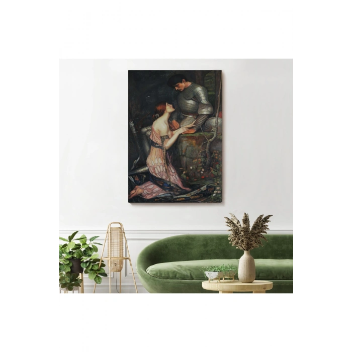 John William Waterhouseun Lamia ve Şövalyesi Orenco Kanaviçe Tablosu-6263