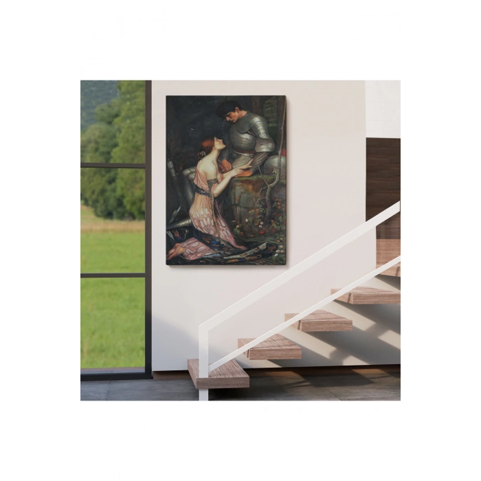John William Waterhouseun Lamia ve Şövalyesi Orenco Kanaviçe Tablosu-6263