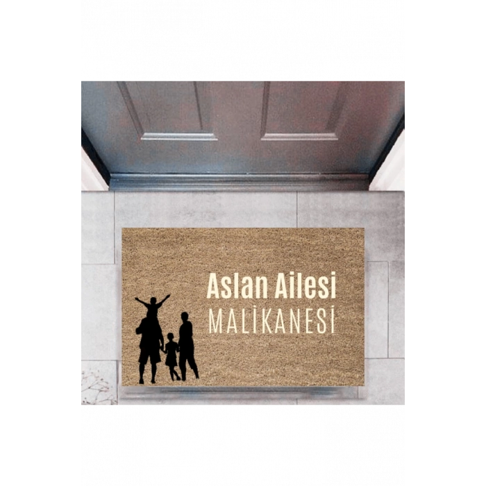 Kapı Önü Paspası Dekoratif Dijital Baskı Kişiye Özel P-2466