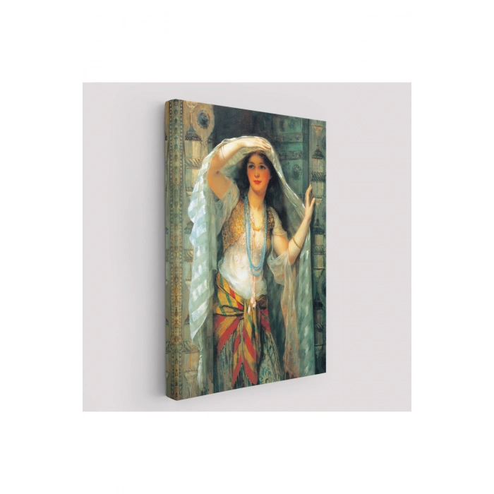 Kapıdan Bakan Cariye Tablosu - Arthur Wontner -6451