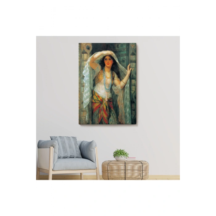 Kapıdan Bakan Cariye Tablosu - Arthur Wontner -6451