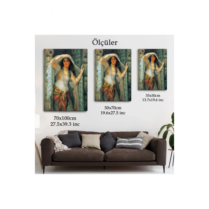 Kapıdan Bakan Cariye Tablosu - Arthur Wontner -6451