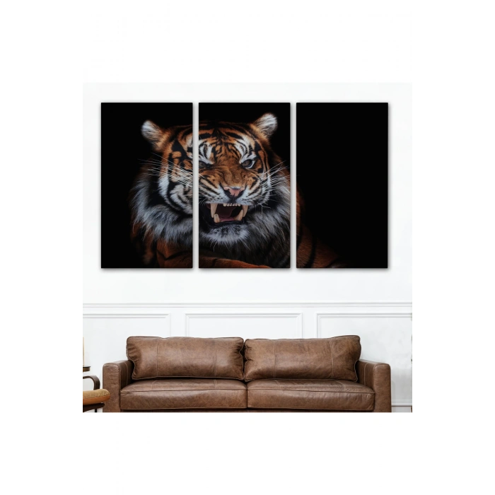 Kaplan Dekoratif Kanvas Tablo 1156