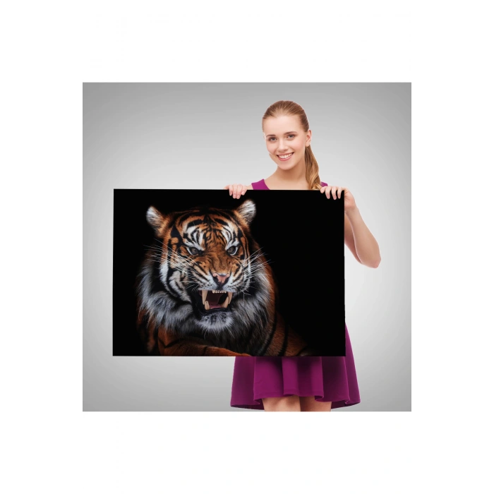 Kaplan Dekoratif Kanvas Tablo 1156