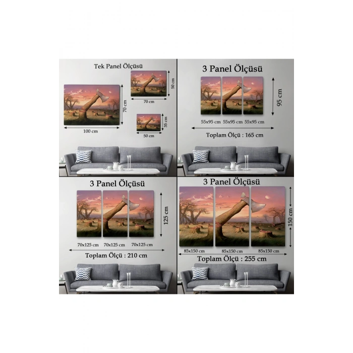 Kelebek Etkisi Sürreal Tablosu-6603