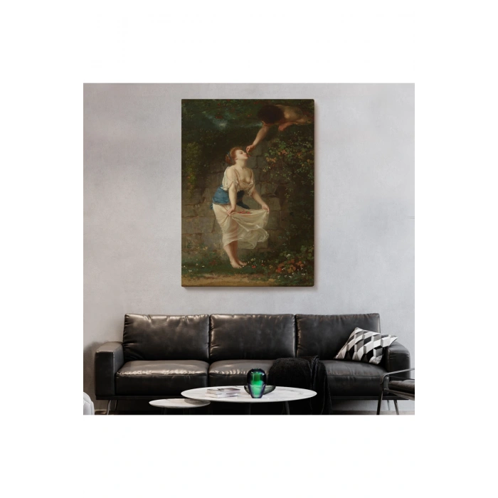 Kiraz Toplayan Sevgililer Duvar Tablosu-6255