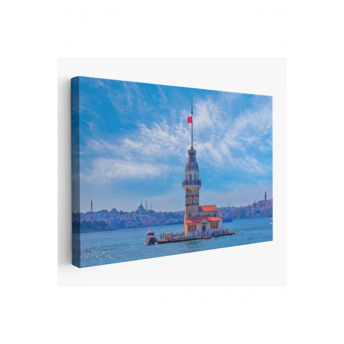Kız Kulesi Dekoratif Kanvas Tablo-6513