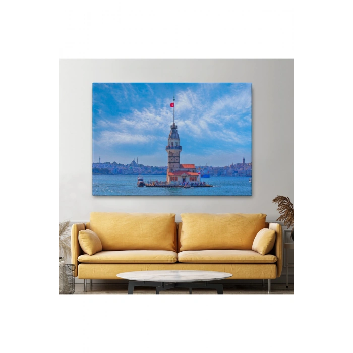 Kız Kulesi Dekoratif Kanvas Tablo-6513