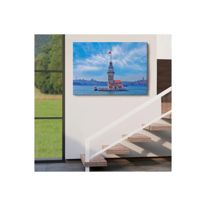 Kız Kulesi Dekoratif Kanvas Tablo-6513