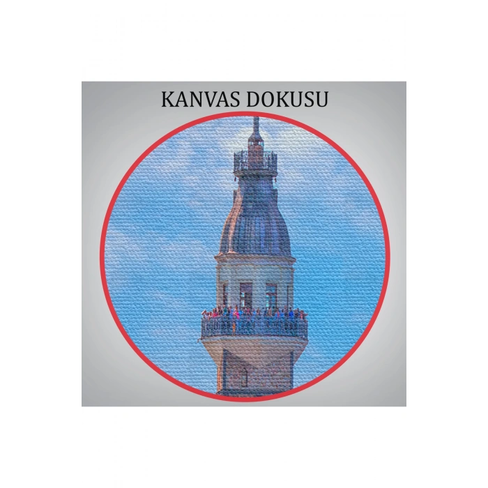 Kız Kulesi Dekoratif Kanvas Tablo-6513