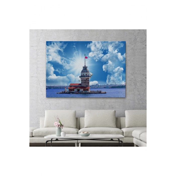 Kız Kulesi Manzarası Duvar Tablosu-6515