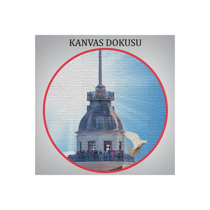 Kız Kulesi Manzarası Duvar Tablosu-6515