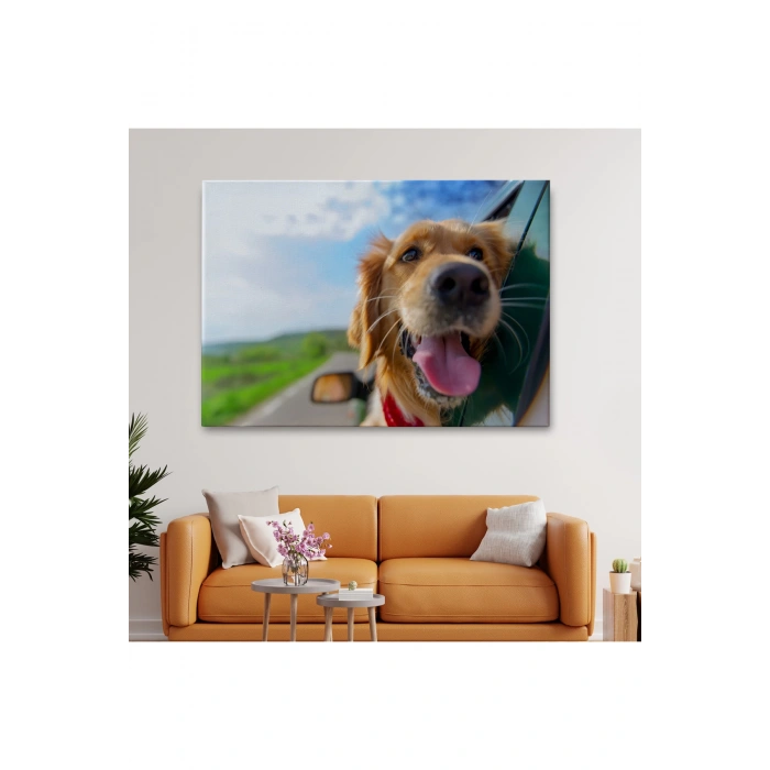 Köpek Dekoratif Kanvas Tablo 1130