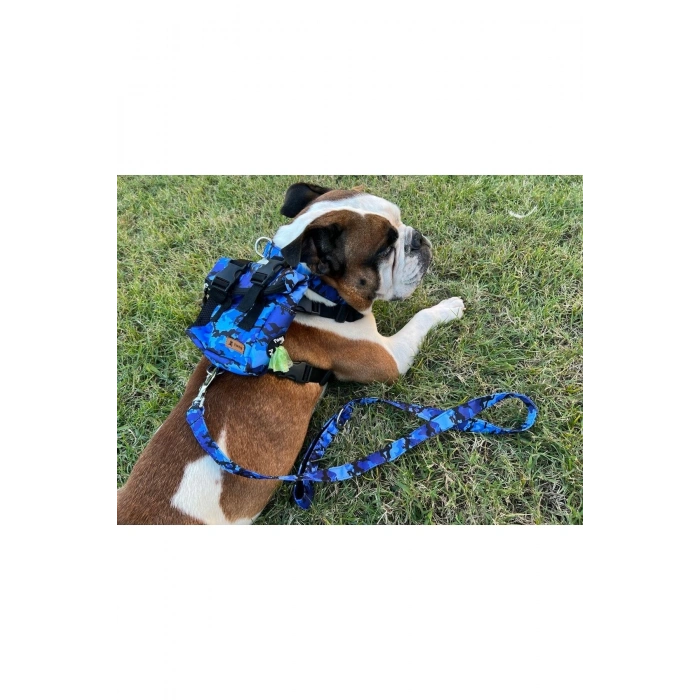 Köpek Sırt Çantası Tasma Seti