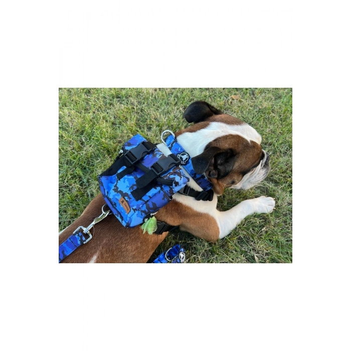 Köpek Sırt Çantası Tasma Seti