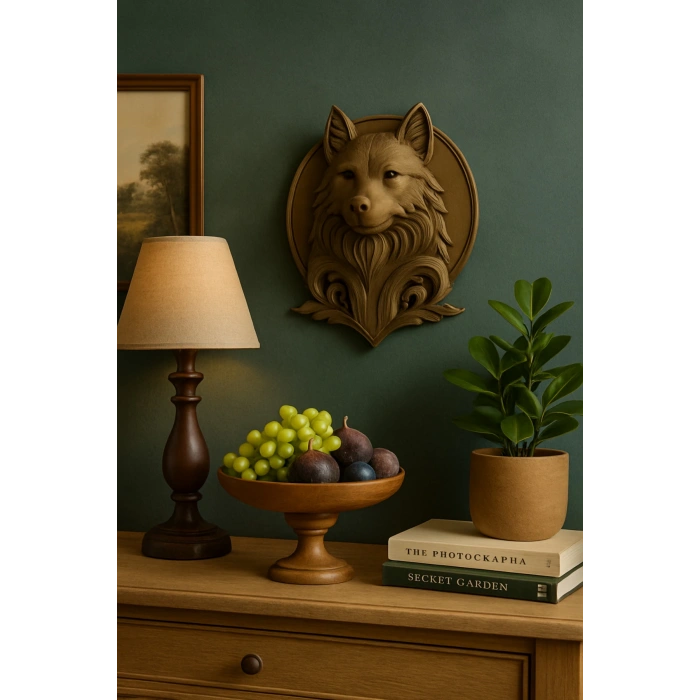 Bozkurt Duvar Dekoru 20 cm