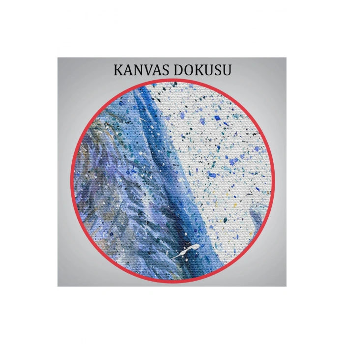 Kutup Ayısı ve Yavrusu Dekoratif Kanvas Tablo 1139