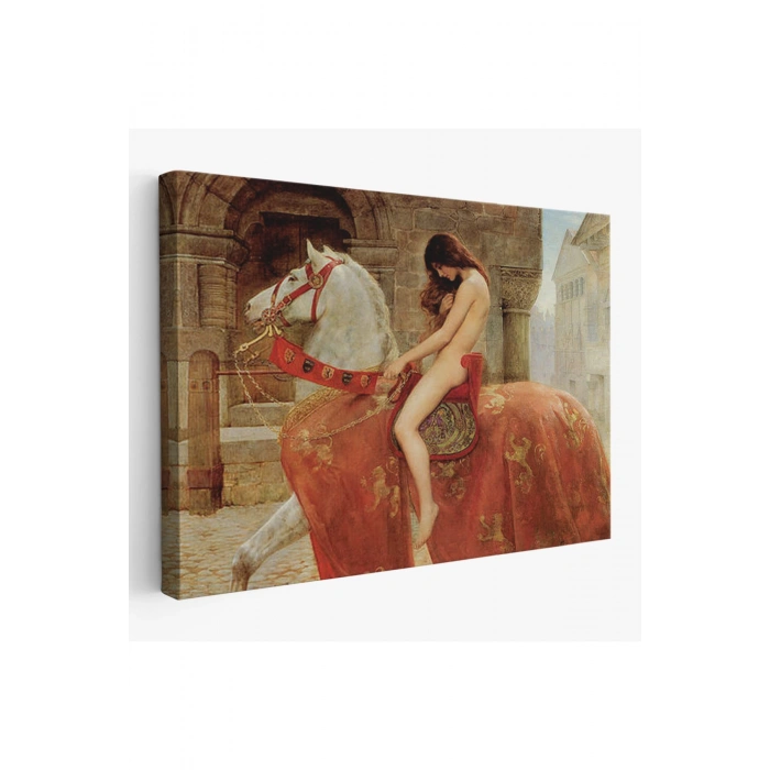 Lady Godivain John Collier Duvar Tablosu-6647