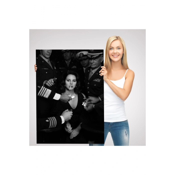 Lana Del Rey Dekoratif Duvar Tablosu-6372