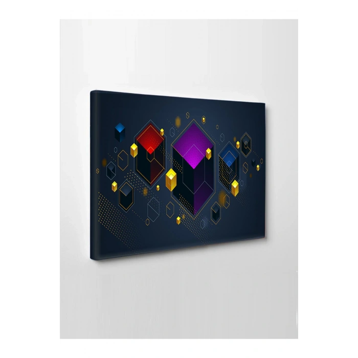 Led Işıklı 3d Dekoratif (hediyelik kanvas tablo)
