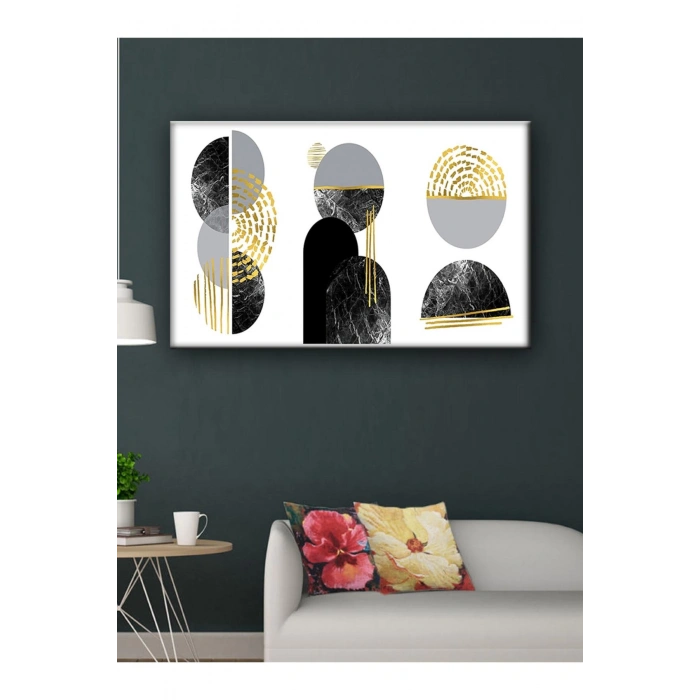 Led Işıklı Dekoratif Soyut Tablo