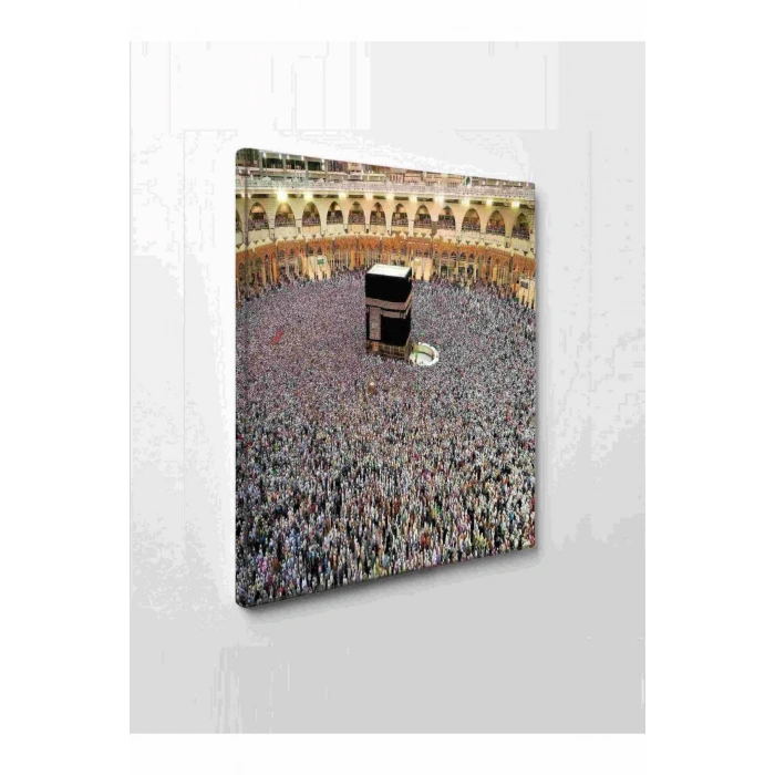 Led Işıklı Kabe (dini içerikli tablo)
