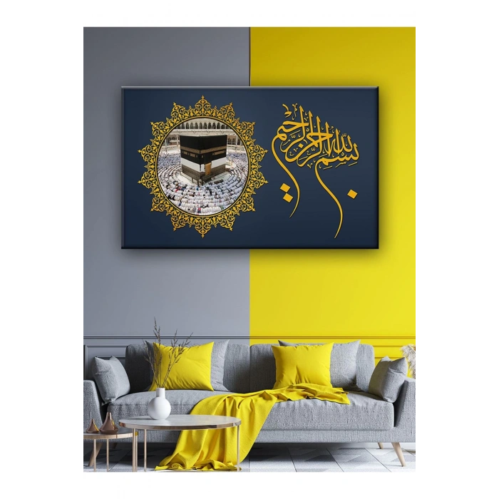 Led Işıklı Kâbe Tablosu (en güzel tablolar)