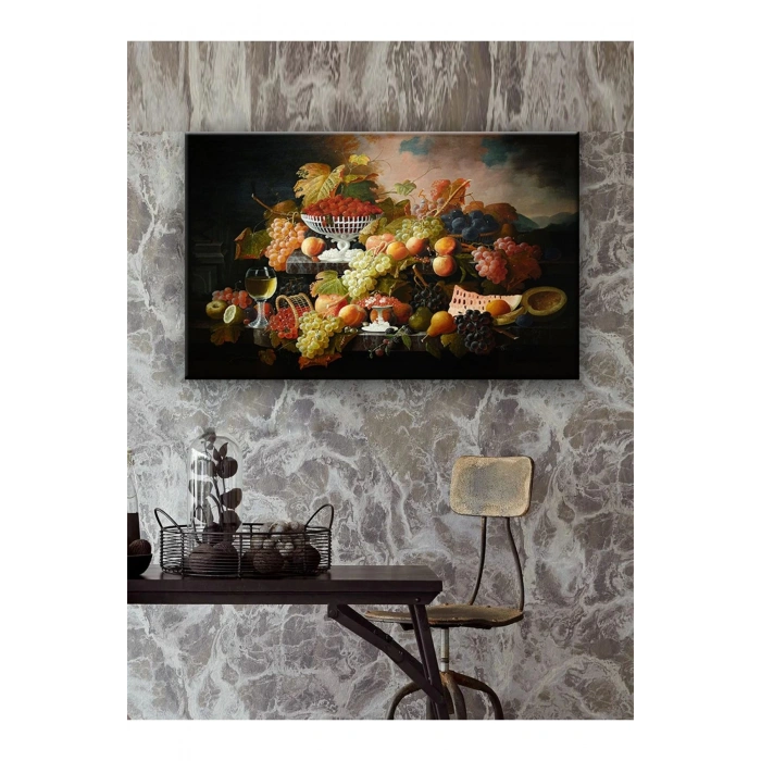 Led Işıklı Meyve Sanatsal Tablo