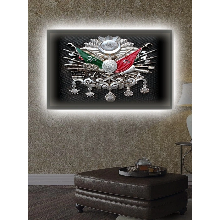 Led Işıklı Osmanlı Amblemi (Misafir Odası)