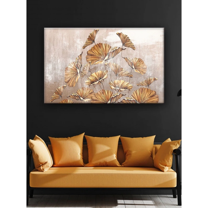 Led Işıklı Sanatsal Çiçek Tablosu