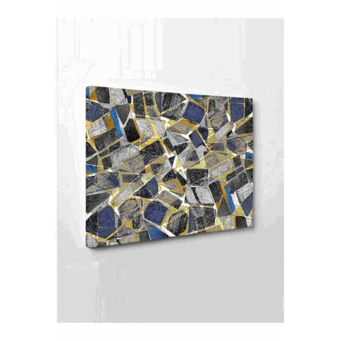 Led Işıklı Soyut Tablo