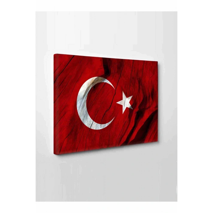 Led Işıklı Türk Bayrağı (ay yıldız)