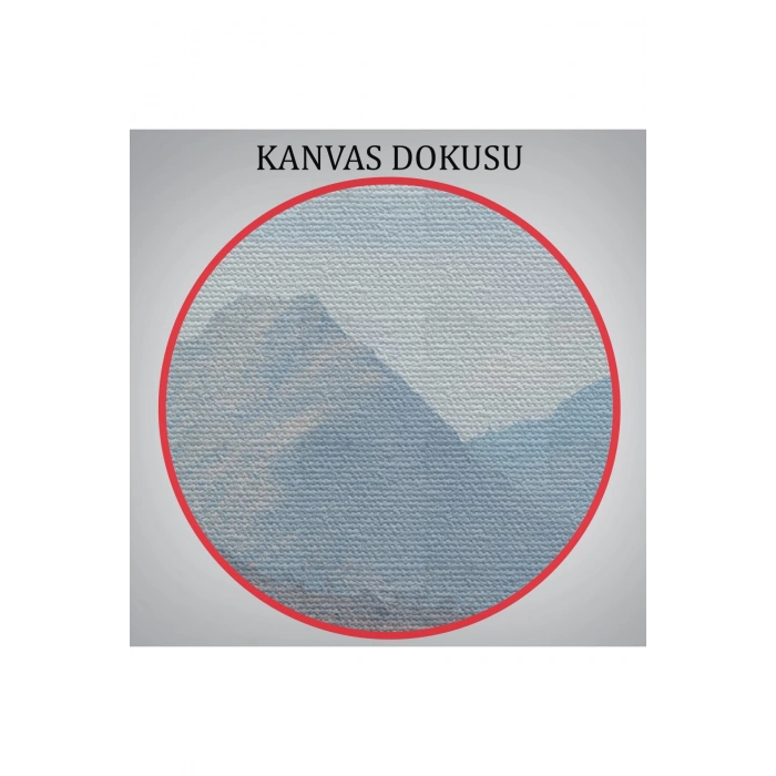 Leopar Dekoratif Kanvas Tablo -1127