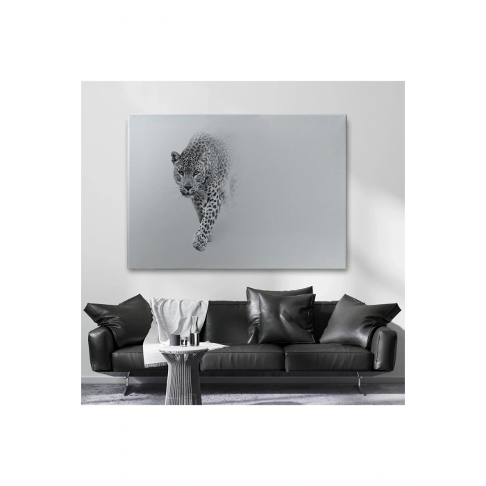 Leopar Dekoratif Kanvas Tablo 1154