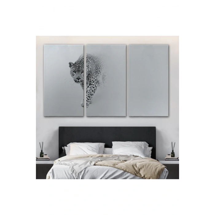 Leopar Dekoratif Kanvas Tablo 1154