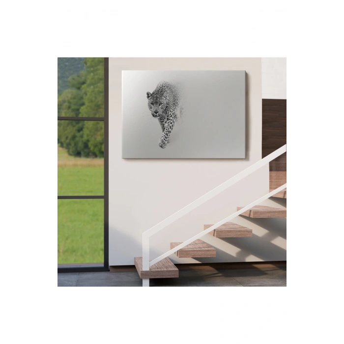 Leopar Dekoratif Kanvas Tablo 1154