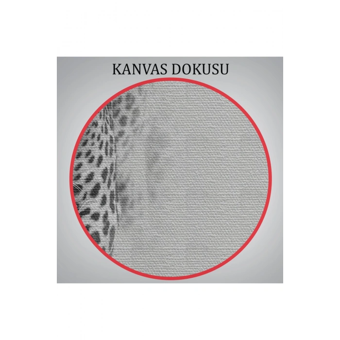 Leopar Dekoratif Kanvas Tablo 1154