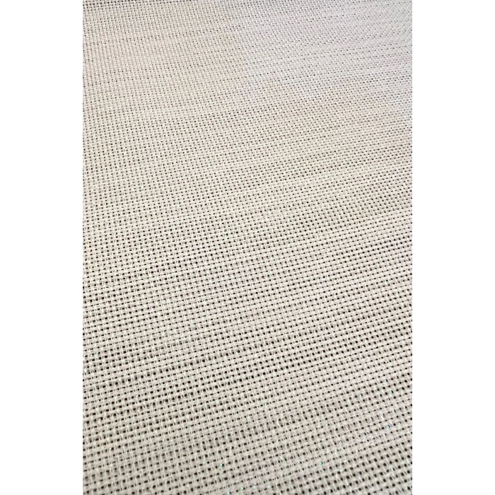 Linen Krem Keten Dokulu Masa Örtüsü