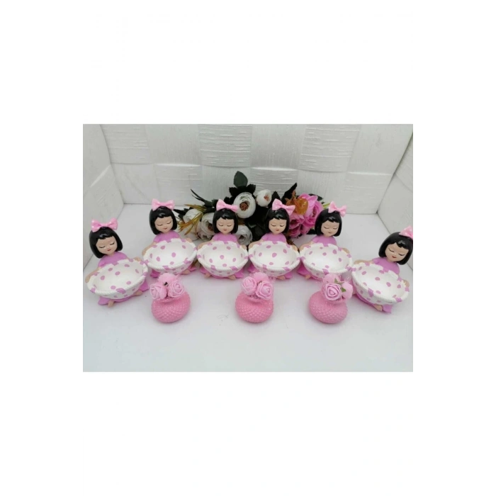 Lokumcu Kızlar 6 Lı Takım pembe