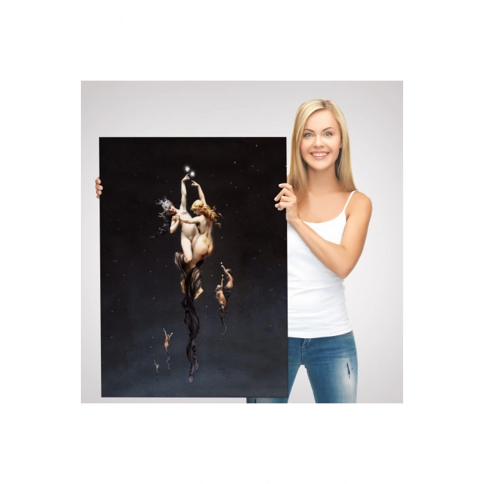 Luis Ricardo Falero  İkiz Yıldızlar Tablosu-6239