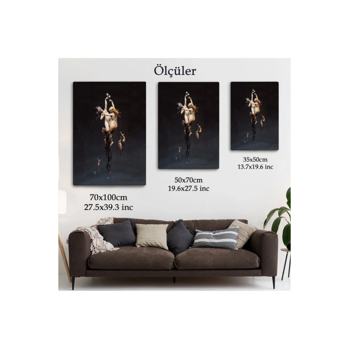 Luis Ricardo Falero  İkiz Yıldızlar Tablosu-6239