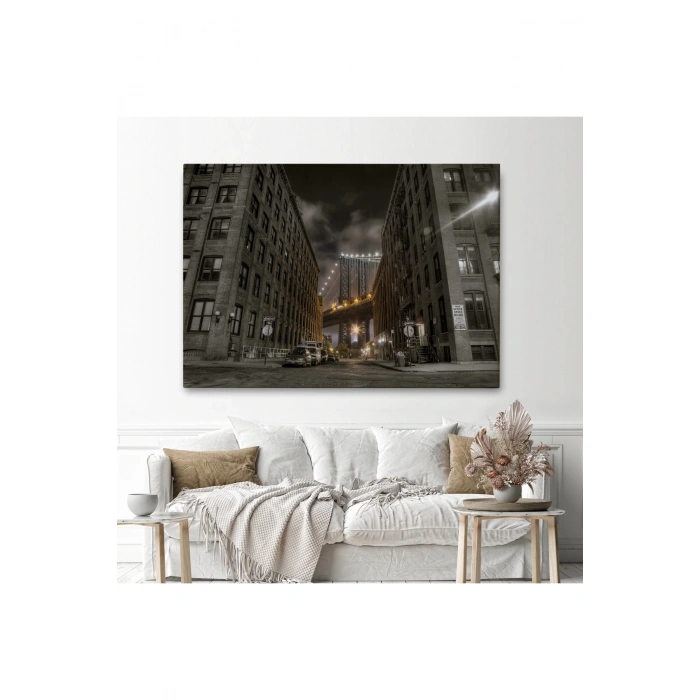 Manhattan Sokak Manzara Tablosu-6517