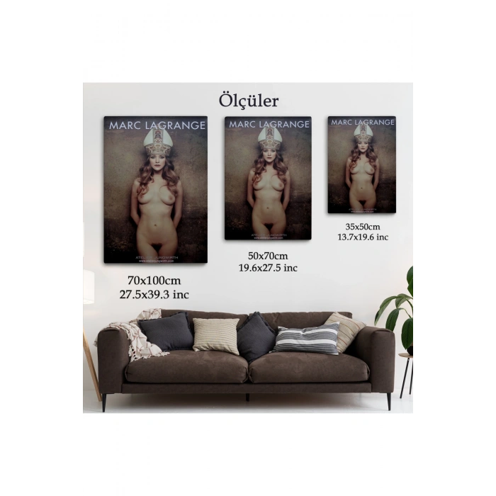 Marc Lagrange.in Orijinal Sergi Afişi Duvar Tablosu-6384