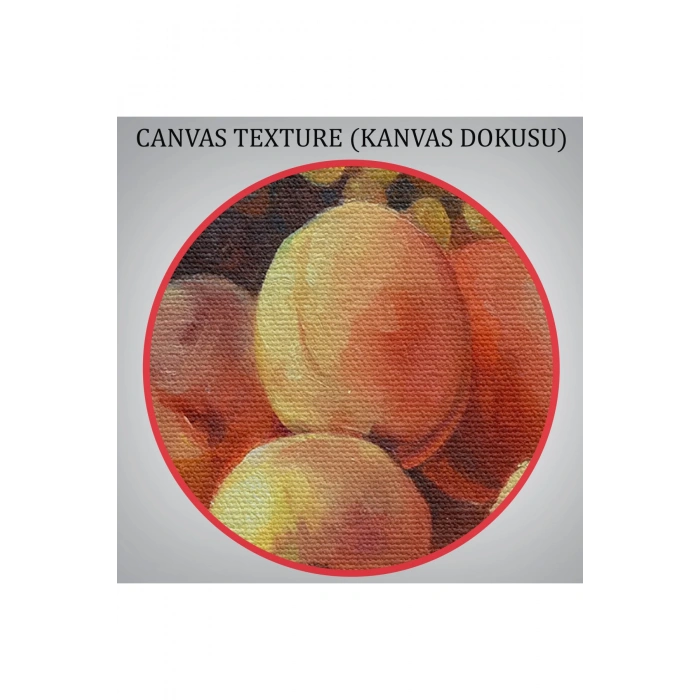 Masa Üstündaki Meyveler Yağlı Boya Görünümlü Tablo-1233