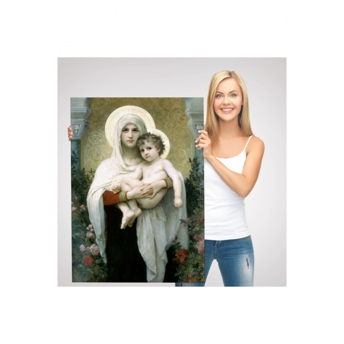 Meryem ve Oğlu İsa Tablo - Jesus Christ -6438