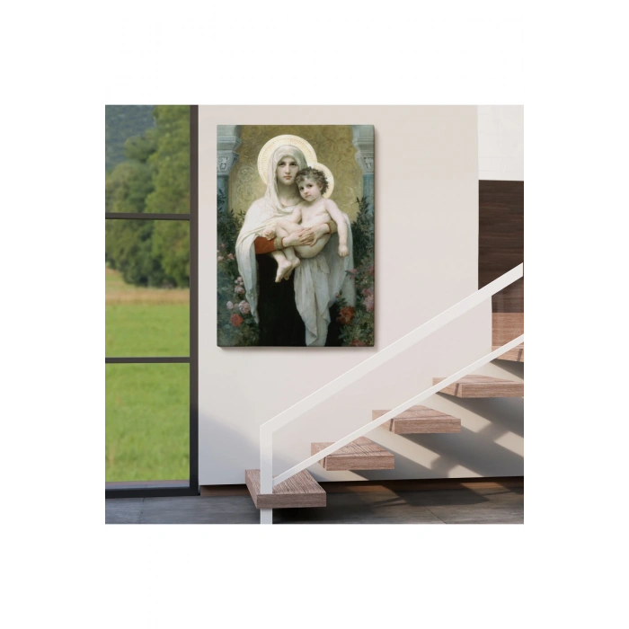 Meryem ve Oğlu İsa Tablo - Jesus Christ -6438