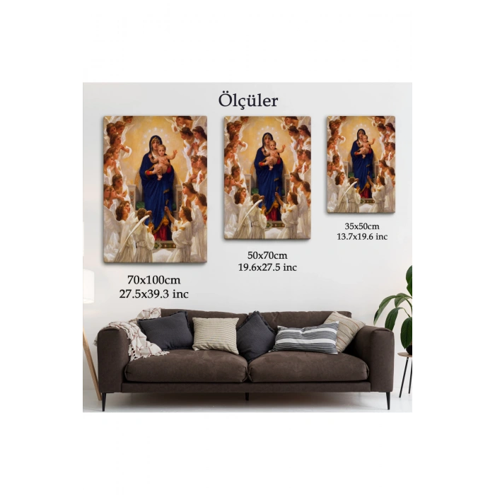 Meryem ve Oğlu İsa Tablo - Jesus Christ -6450
