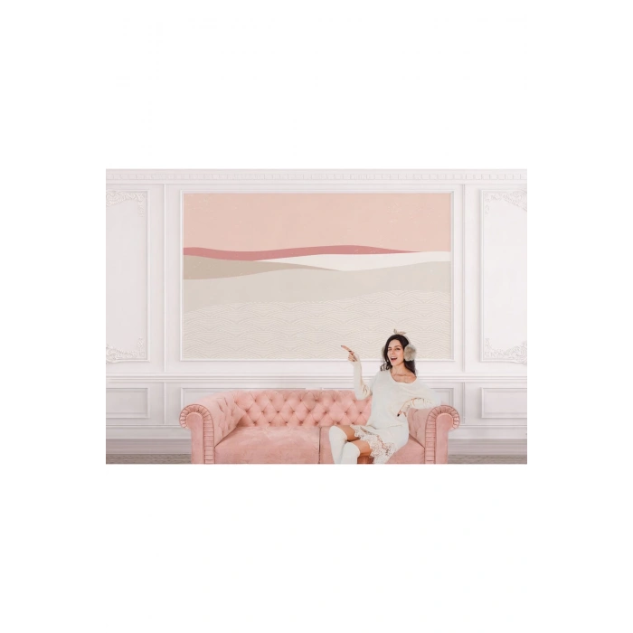 Minimalist Soyut Boho Modern Duvar Kağıdı-5540